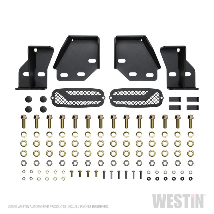 Pare-chocs arrière Westin 14-18 Chevy Silverado 1500 Pro-Series - Noir texturé