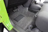 Kit de plancher avant 2 pièces pour Jeep JL 2 portes 2018+ BedRug (avec boucliers thermiques)