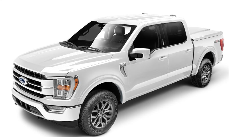 Élargisseurs de style OE Bushwacker 18-20 Ford F-150 4 pièces - Blanc Oxford