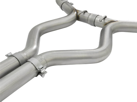 aFe 20-22 Audi RS6 Avant V8 4L(tt) MACH Force-Xp 3 pouces à 2,5 pouces 304 SS Cat-Back avec embout poli