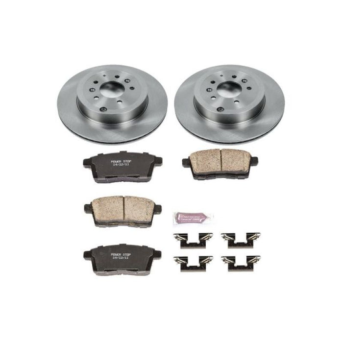 Kit de freins arrière Power Stop Autospecialty pour Mazda CX-9 07-15