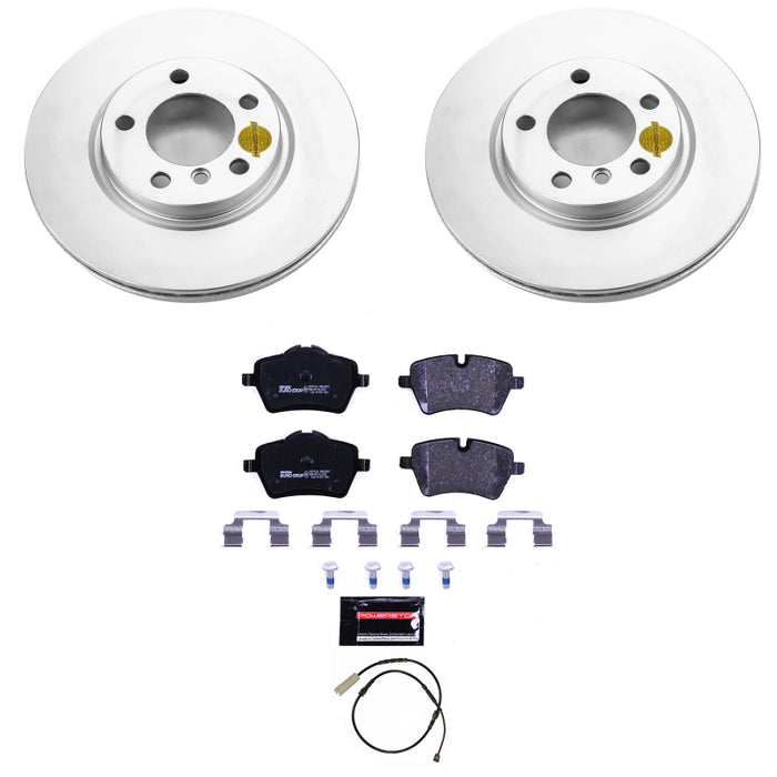 Kit de freins avant Euro-Stop Power Stop 11-16 Mini Cooper Countryman