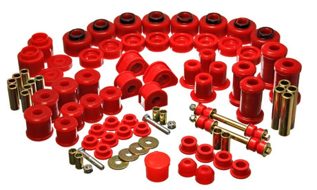 Ensemble de bagues principales Hyper-Flex rouges pour Ford Expedition/Navigator 4WD 97-01 Energy Suspension