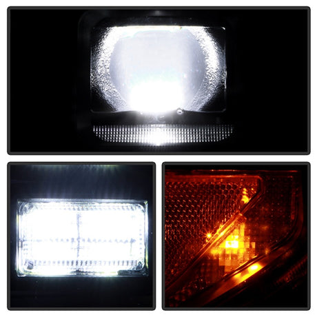 Phares à module LED haute puissance Spyder Apex 14-21 Toyota Tundra – Noir (PRO-YD-TTU14V2AP-SBSEQ-BK)