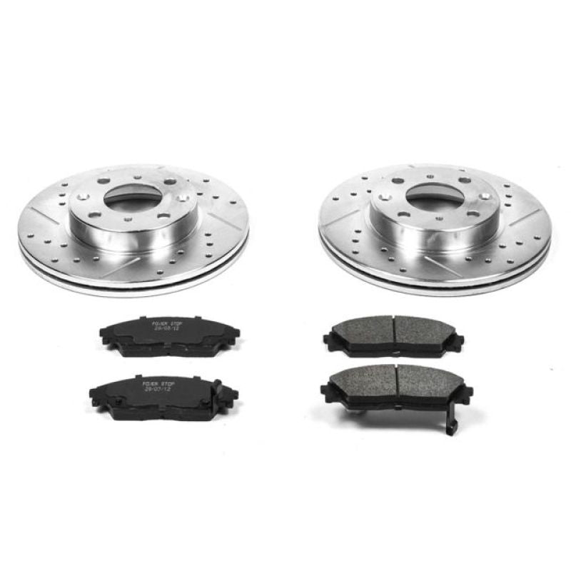 Kit de freins sport Power Stop 90-91 Honda Civic Z23 Evolution avant