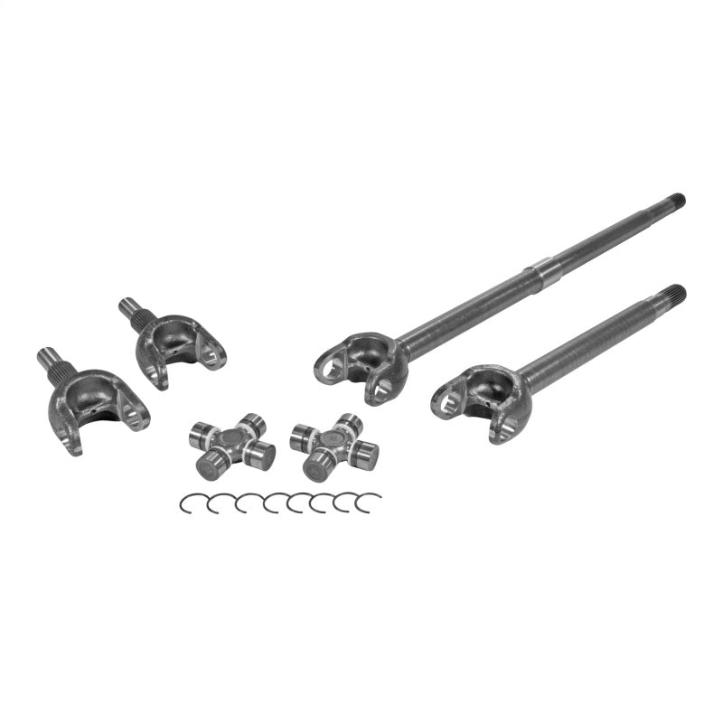 Kit d'essieu avant 4340 Chromoly Yukon Gear pour Jeep JL Dana 30 27 Spline FAD Del. avec joints 1350 (7166)