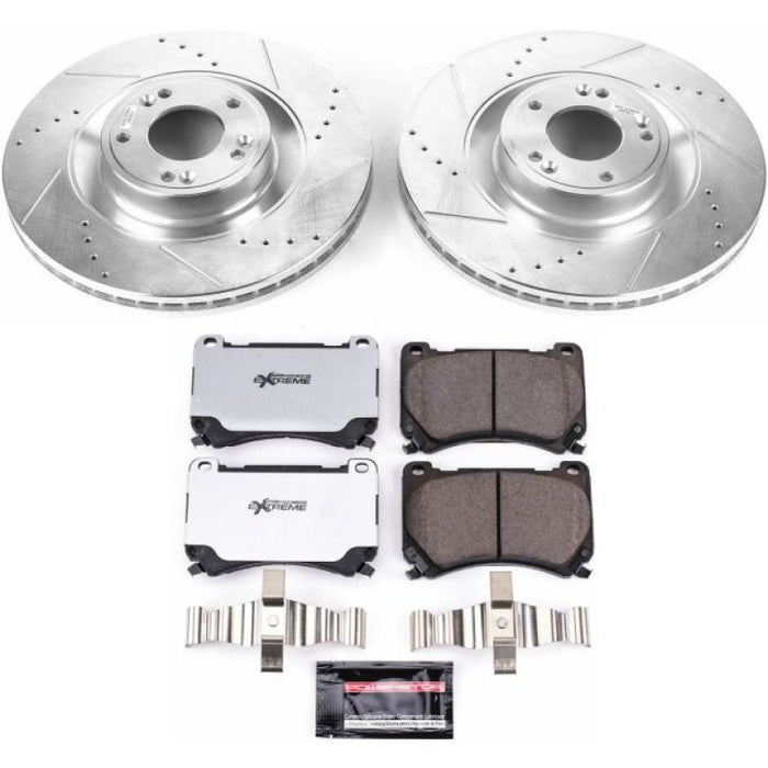 Kit de freins avant Power Stop 2011 Hyundai Equus Z26 Street Warrior