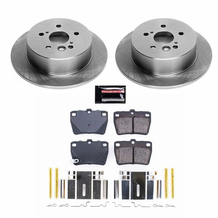 Kit de freins arrière Power Stop Autospecialty pour Toyota RAV4 04-05