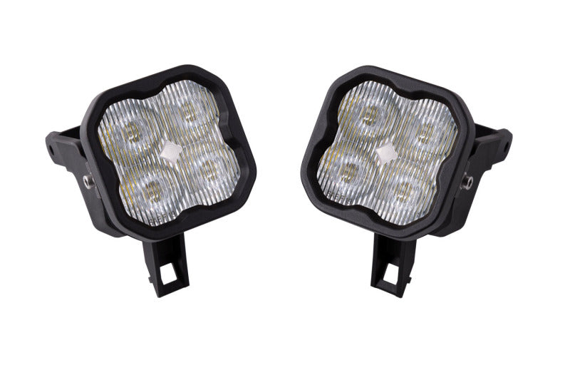 Diode Dynamics SS3 LED Pod Max Type SDX Kit - White SAE Fog