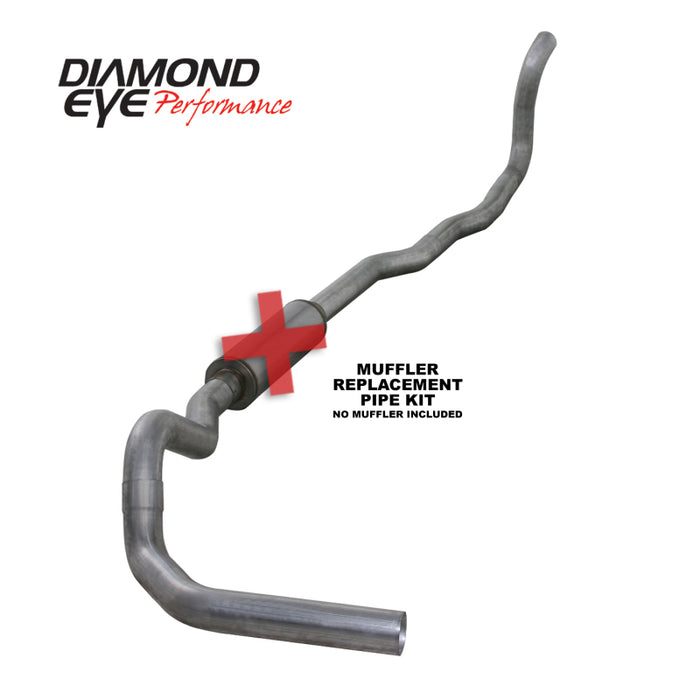 KIT Diamond Eye 4 po TB MFLR TUYAU DE RÉPARATION SGL AL : 89-93 DODGE CUMMINS 5,9 L