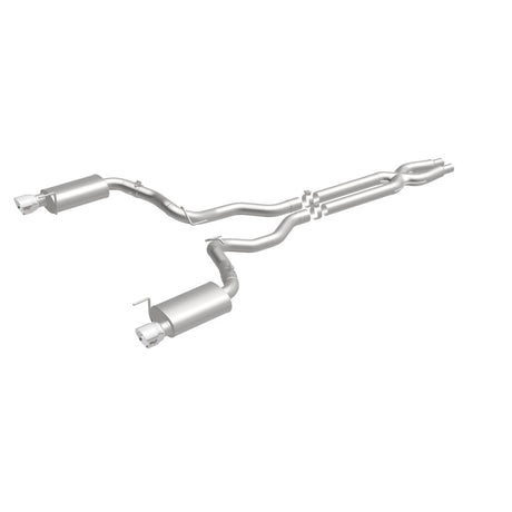 Catback MagnaFlow, SS, 3 po, Street, double embouts polis de 4,5 po, Ford Mustang GT V8 5,0 L 2015