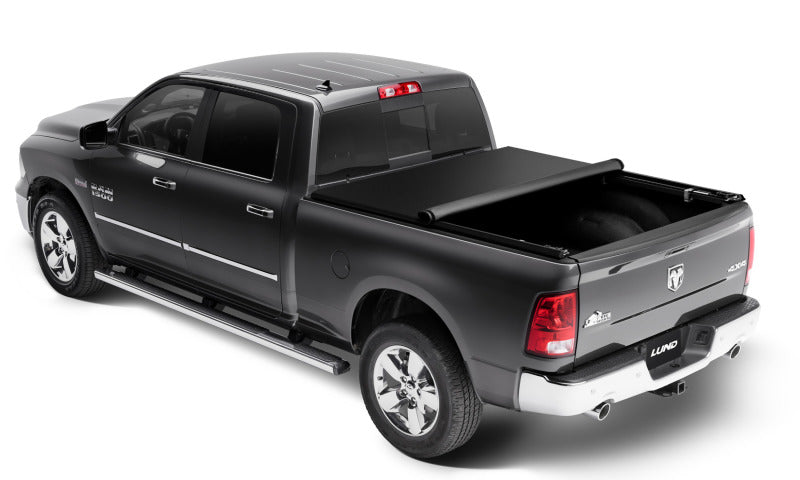 Couvre-caisse enroulable Lund 02-17 pour Dodge Ram 1500 (caisse de 6,5 pi) Genesis Elite - Noir