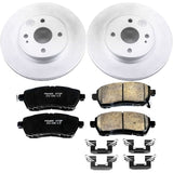 Kit de freins avant Power Stop 11-14 Mazda 2 Z17 Evolution Geomet avec revêtement