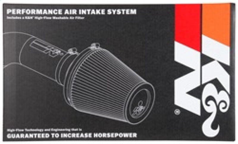 Kit d'admission hautes performances K&amp;N 09-13 Dodge Ram 1500 Pickup 5,7 L V8 / 11-13 Ram 1500 5,7 L V8 noir