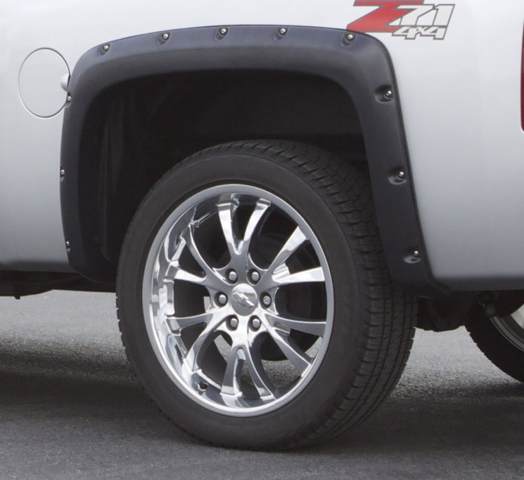 Élargisseurs d'aile texturés Lund 07-13 Chevy Silverado 1500 RX-Rivet Elite Series - Noir (2 pièces)