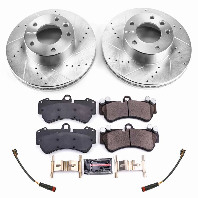 Kit de freins sport Power Stop 17-18 pour Mercedes-Benz G550 4x4 avant Z23 Evolution