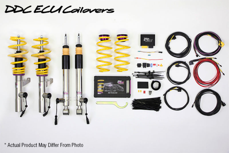 Kit combinés filetés KW ECU DDC Golf VI R sans DDC