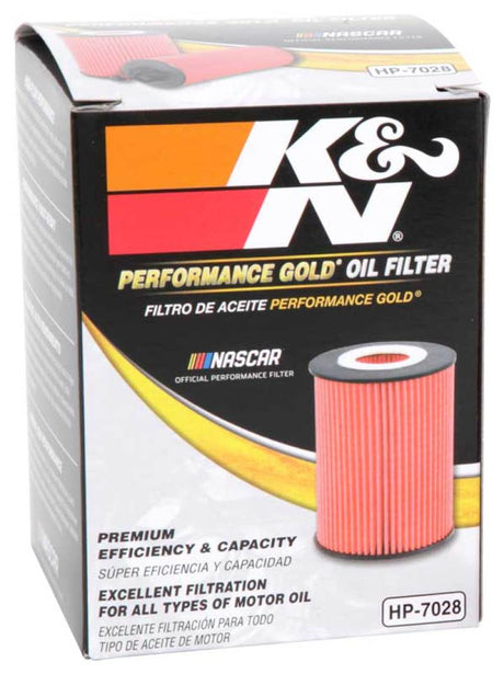 Filtre à huile K&amp;N Performance pour Mercedes Benz GLE350D 3.0L V6 DSL 2010+ 2,75 po de diamètre extérieur x 3,625 po de hauteur