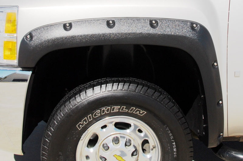 Élargisseurs d'aile texturés Lund 07-13 Chevy Silverado 1500 RX-Rivet Elite Series - Noir (2 pièces)