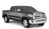 Élargisseurs de pare-chocs avant Bushwacker 16-18 Toyota Tundra Fleetside de style OE - 4 pièces - Gris magnétique