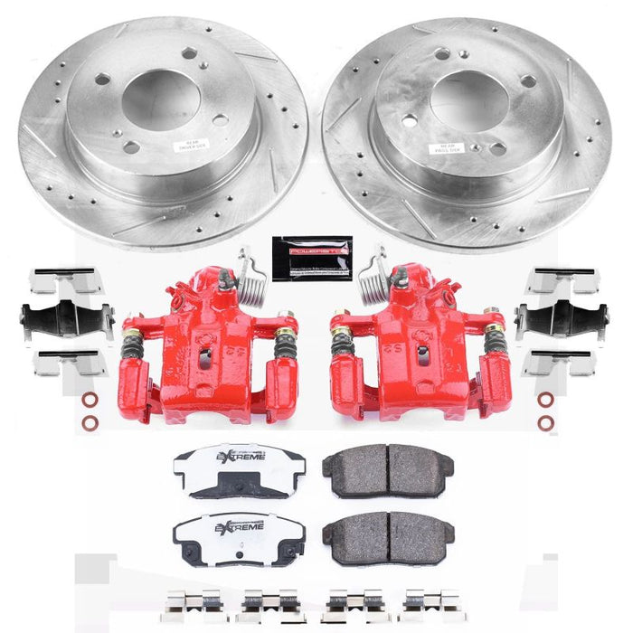 Kit de freins arrière Power Stop 01-02 Infiniti G20 Z26 Street Warrior avec étriers