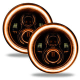 Oracle Jeep Wrangler JL/Gladiator JT 7in. High Powered LED Headlights (Pair) - Dynamic