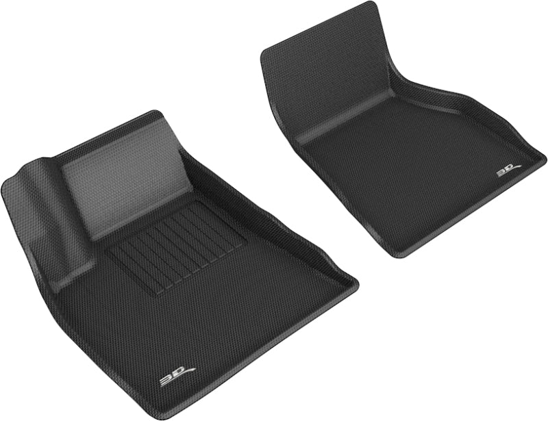 Tapis de sol 3D MAXpider pour Tesla Model S Kagu 2015-2020 - Noir