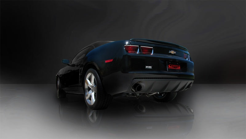 Corsa 10-14 Chevrolet Camaro Coupé SS 6.2L V8 Auto Black Sport Cat-Back + échappement XO
