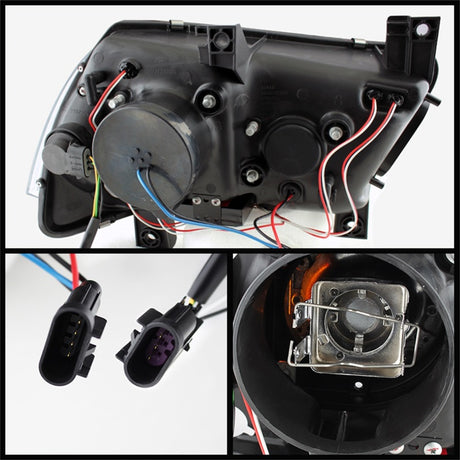 Phares de projecteur Spyder Dodge Charger 11-14 Modèle Xénon/HID - DRL Chrm PRO-YD-DCH11-LTDRL-HID-C