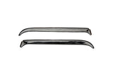 Déflecteurs de fenêtre AVS 97-06 Jeep Wrangler Ventshade 2 pièces - Acier inoxydable