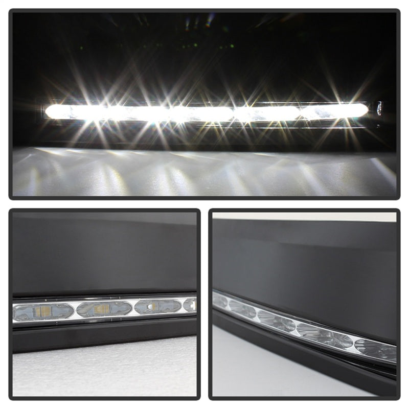 Spyder Toyota Tundra 07-13 Daytime LED Running Lights (XSP-X Model Look)wo/swtch Blk FL-DRL-TTU07-BK