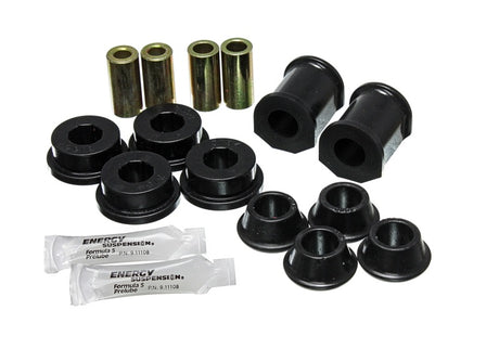 Ensemble de bagues de bras de suspension avant noires (moulées) pour VW Super Beetle 71-7/73 Energy Suspension