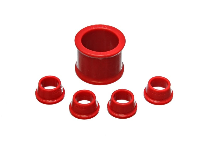 Ensemble de bagues de crémaillère de direction assistée rouge pour Honda Civic/CRX 88-91 Energy Suspension