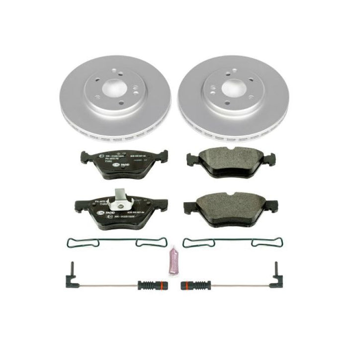 Kit de freins avant Euro-Stop Power Stop 98-02 Mercedes-Benz CLK320