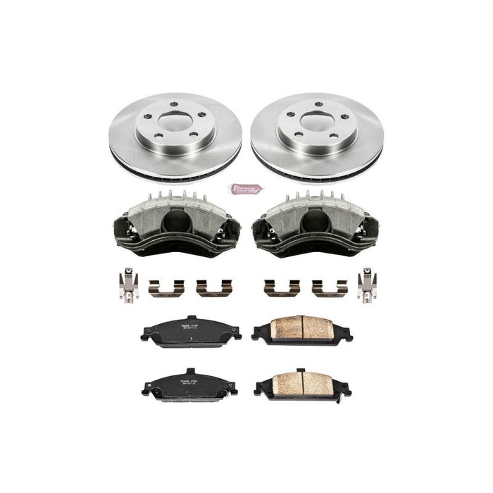 Kit de freins avant Autospecialty Power Stop 04-05 Chevrolet Classic avec étriers