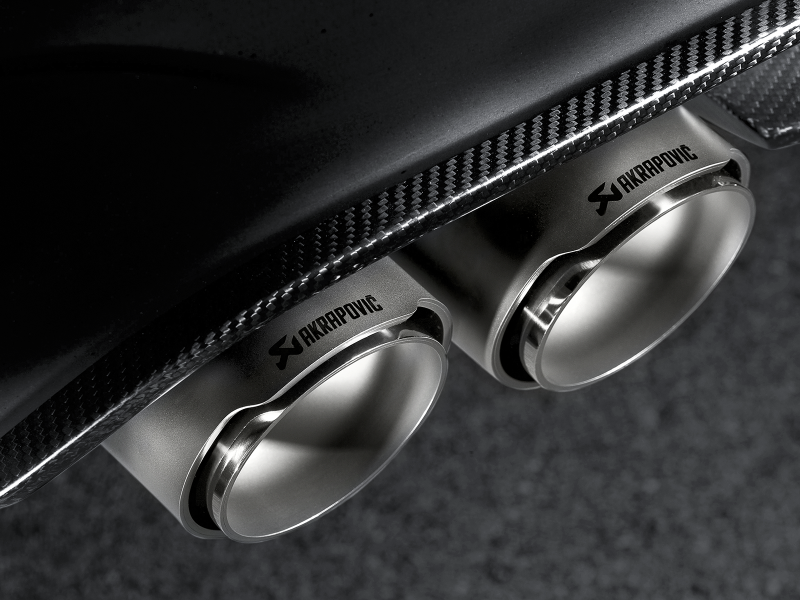 Ensemble de tuyaux d'échappement Akrapovic 14-17 BMW M3/M4 (F80/F82) (titane)