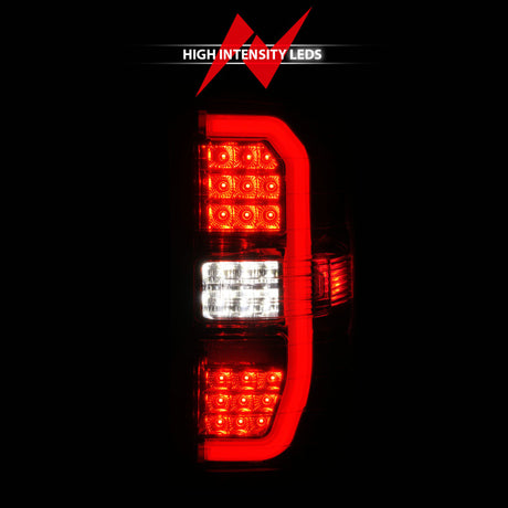 Feux arrière à LED ANZO 14-18 GMC Sierra 1500 Rouge/Clair