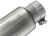 Système d'échappement arrière en acier aluminisé DPF aFe Atlas 5 pouces, camions diesel Ford 08-10 V8-6,4 L (td) embout poli