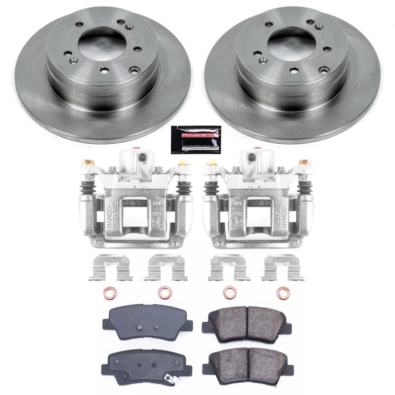 Kit de freins arrière Power Stop Autospecialty avec étriers pour Hyundai Azera 12-17