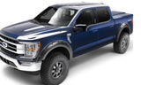 Bushwacker 21-22 Ford F-150 (sauf Lightning) Élargisseurs d'aile de poche arrière 2 pièces - Noir