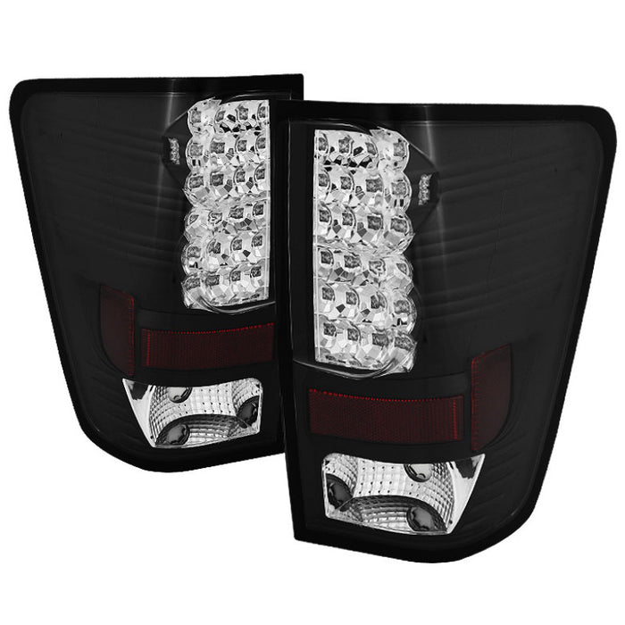 Feux arrière à LED Spyder Nissan Titan 04-14 Noir ALT-YD-NTI04-LED-BK