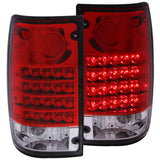 Feux arrière à LED ANZO 1989-1995 Toyota Pickup Rouge/Clair