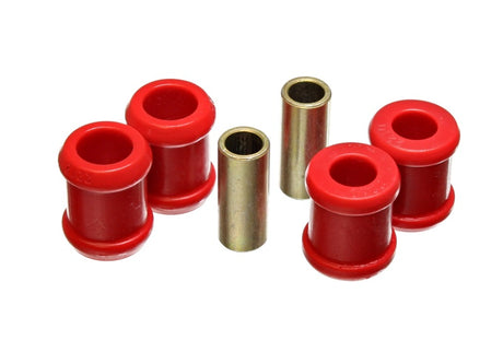 Ensemble de bagues d'amortisseur arrière rouges Energy Suspension 88-98 GM Silverado 1/2 tonne C-10/C1500 P/U 2WD