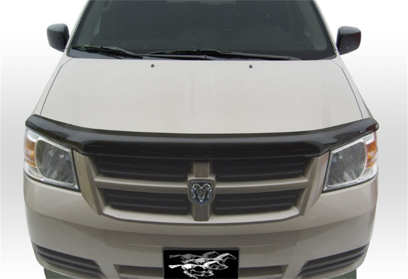 Stampede 2008-2010 Dodge Grand Caravan Vigilante Premium Hood Protector - Smoke