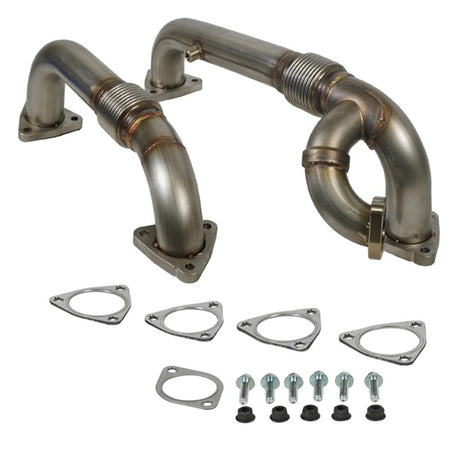 Kit de tuyaux d'échappement BD Diesel 08-10 Ford F-250/F-350/F-450/F-550 Powerstroke 6,4 L avec ensemble de collecteurs