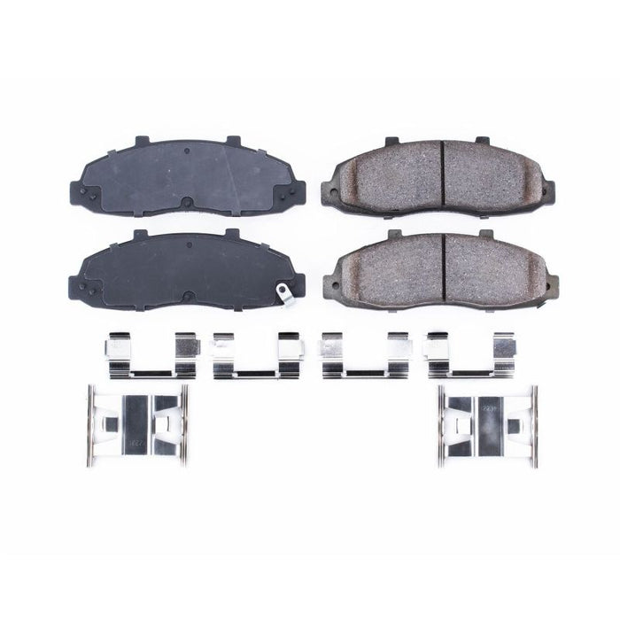 Plaquettes de frein avant Power Stop 97-03 Ford F-150 Z17 Evolution en céramique avec matériel