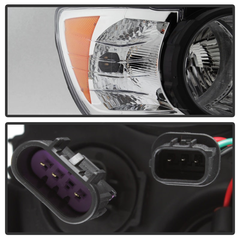 Phare halogène côté passager xTune 12-15 Chevy Sonic - Noir OEM droit (HD-JH-CSON12-BK-R)