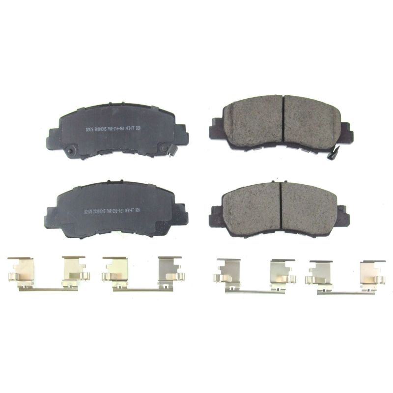 Plaquettes de frein avant Power Stop 2019 Mitsubishi Eclipse Cross Z17 Evolution en céramique avec matériel