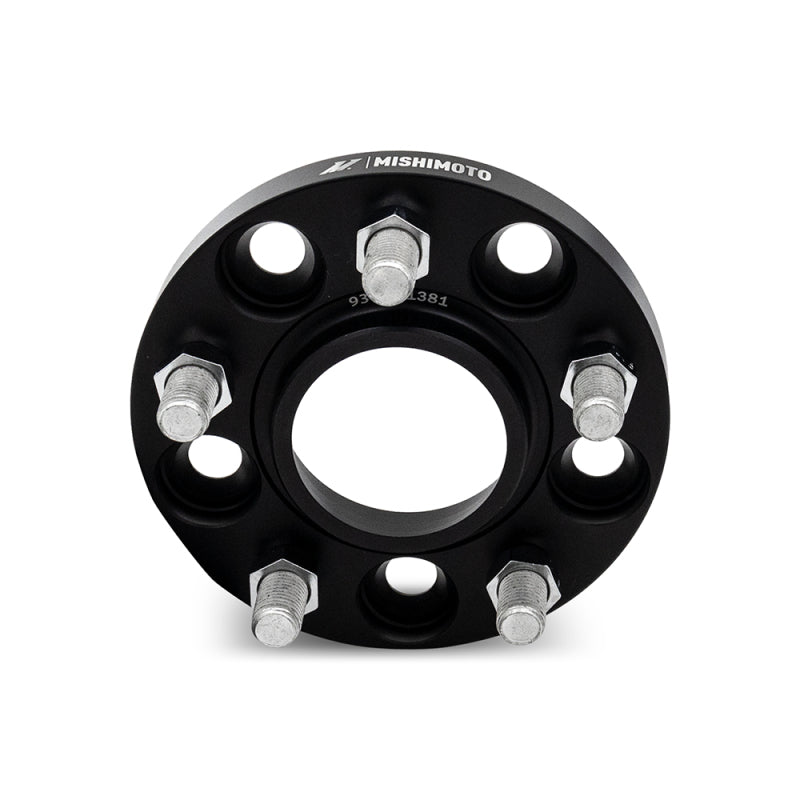 Mishimoto Wheel Spacers - 5x114.3 - 67.1 - 20 - M12 - Black