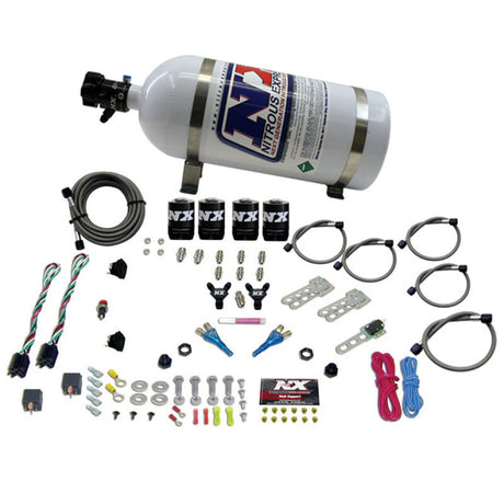 Kit Nitrous EFI Compact Sport Express à deux étages (35-75 x 2) x 2 avec bouteille de 10 lb